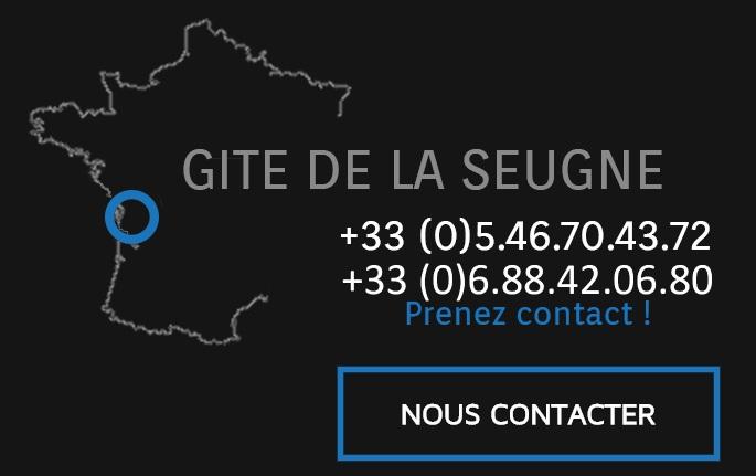 Coordonnées gite de la seugne
